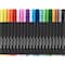 Faber-Castell® 20 Colour Black Edition Felt Tip Brush Pens